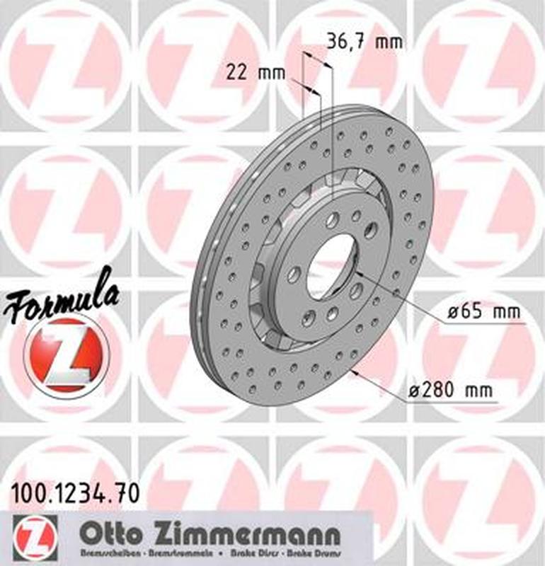 ZIMMERMANN 100-1234-70