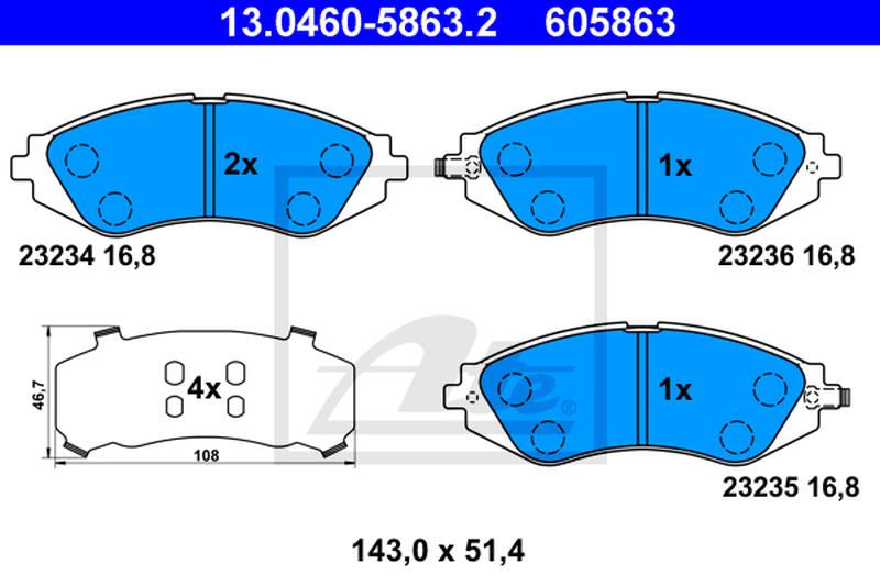 ATE 13-0460-5863-2