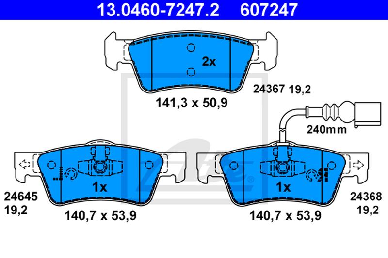 ATE 13-0460-7247-2