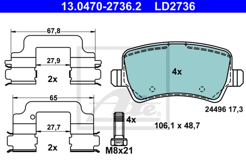 ATE 13-0470-2736-2