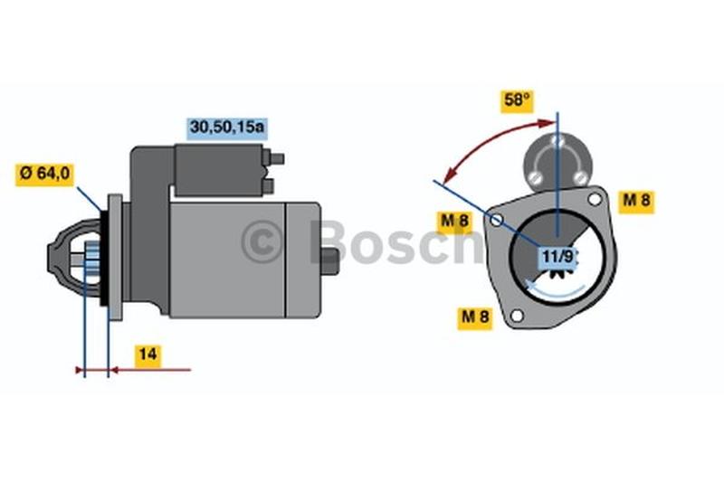 BOSCH 0-986-010-450