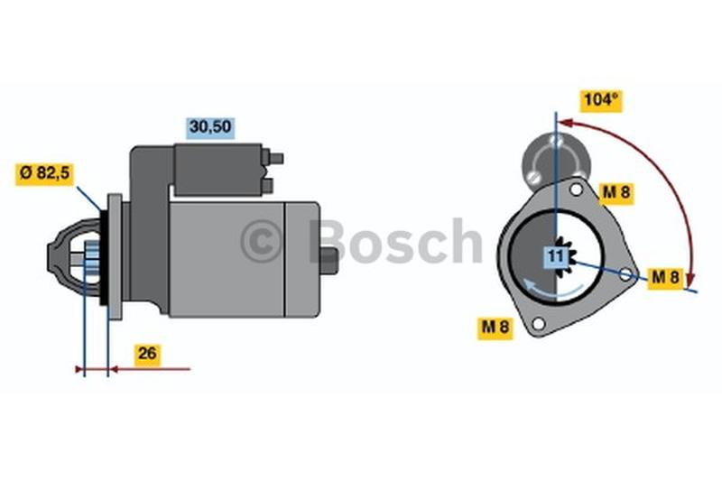 BOSCH 0-986-011-910