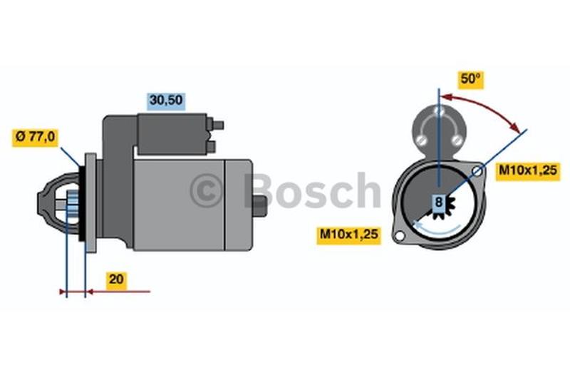 BOSCH 0-986-016-001