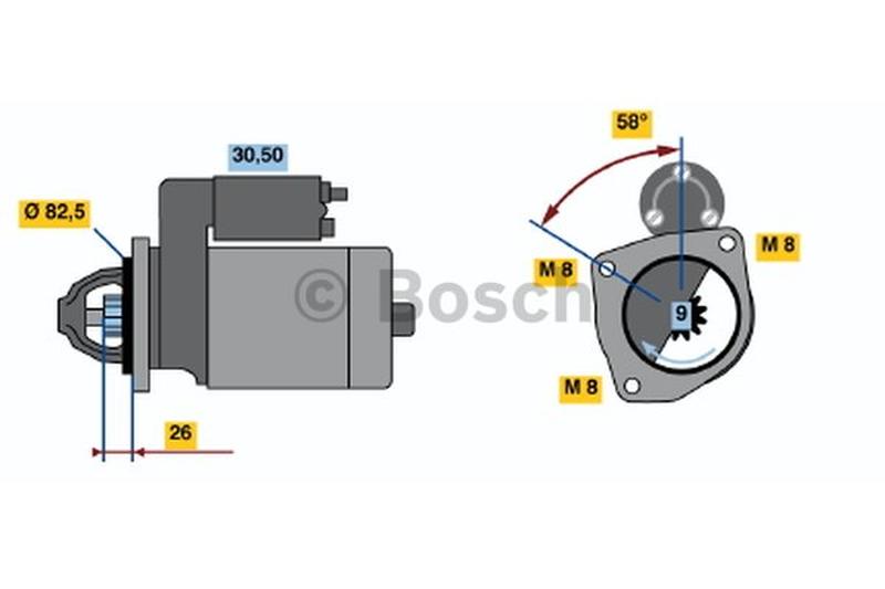 BOSCH 0-986-017-020
