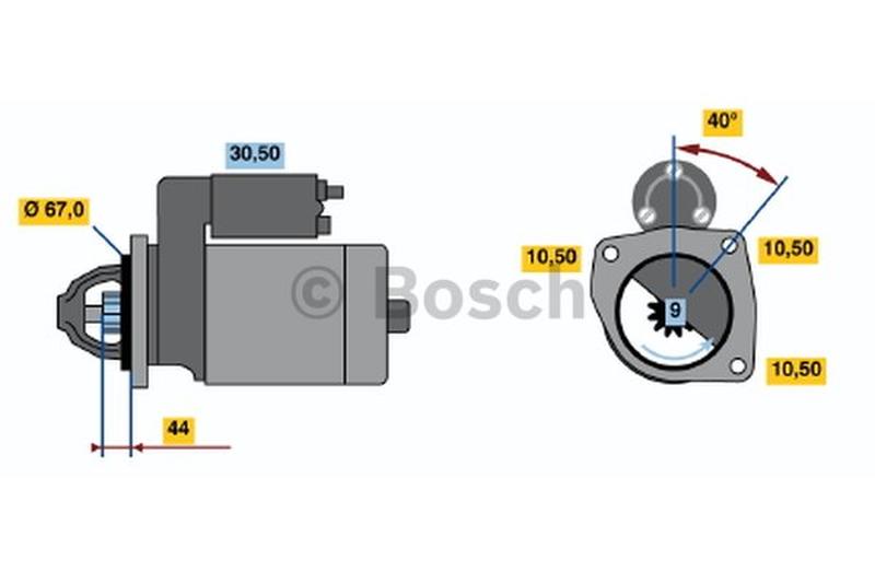 BOSCH 0-986-019-030