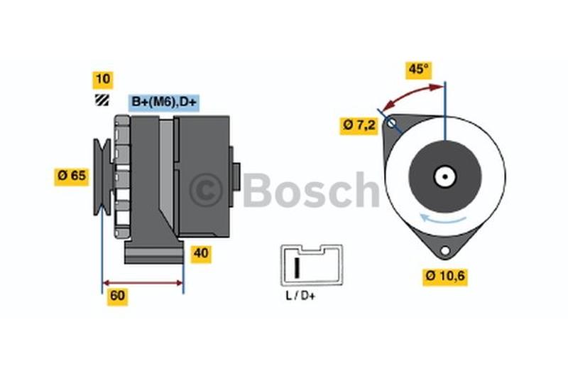 BOSCH 0-986-031-000