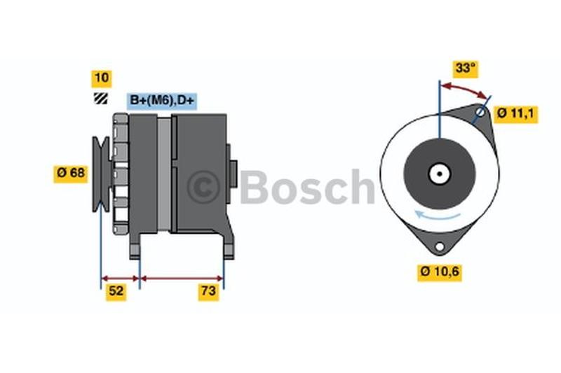 BOSCH 0-986-033-250