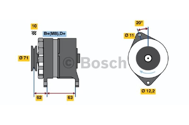 BOSCH 0-986-035-020