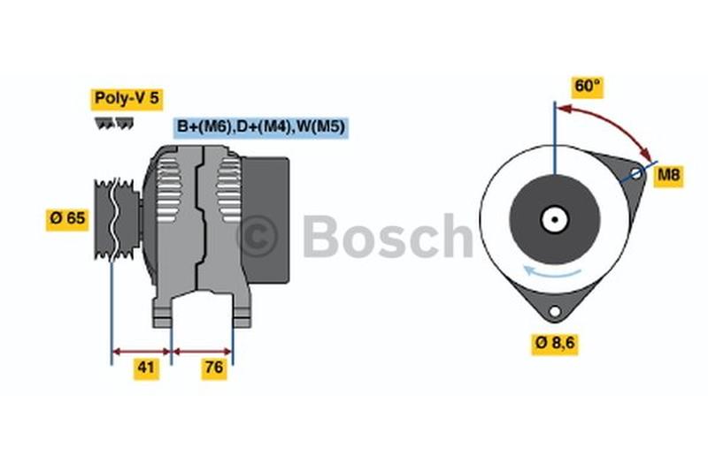 BOSCH 0-986-036-701