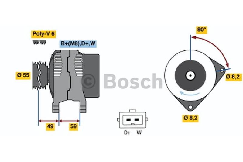 BOSCH 0-986-038-070