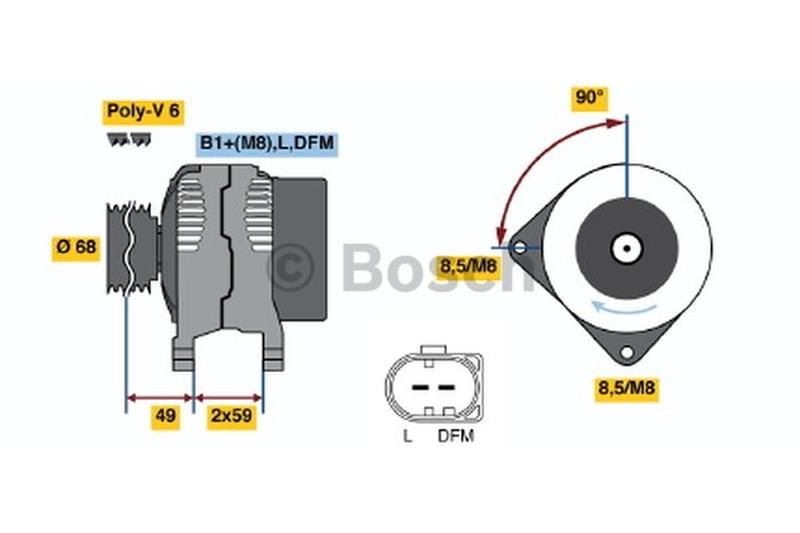 BOSCH 0-986-041-140