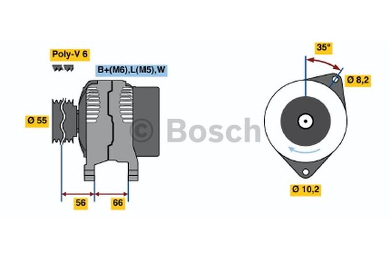 BOSCH 0-986-042-201