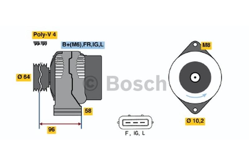 BOSCH 0-986-042-861