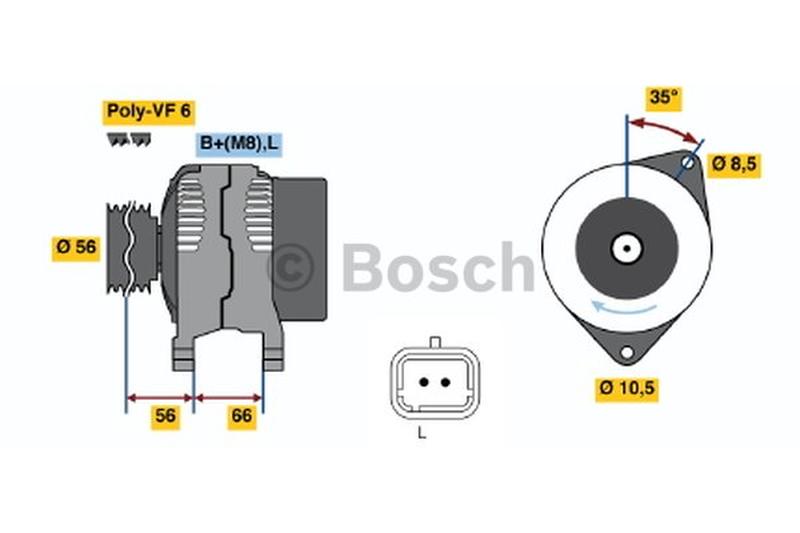 BOSCH 0-986-043-091