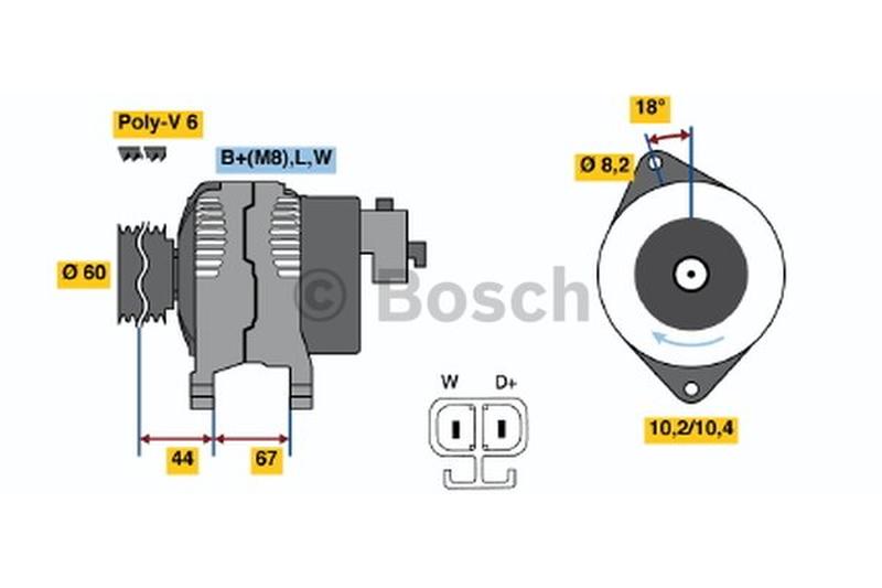 BOSCH 0-986-043-101