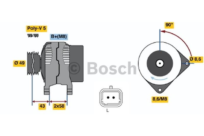 BOSCH 0-986-045-101