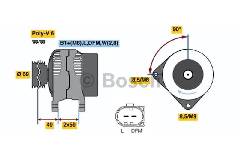 BOSCH 0-986-046-050