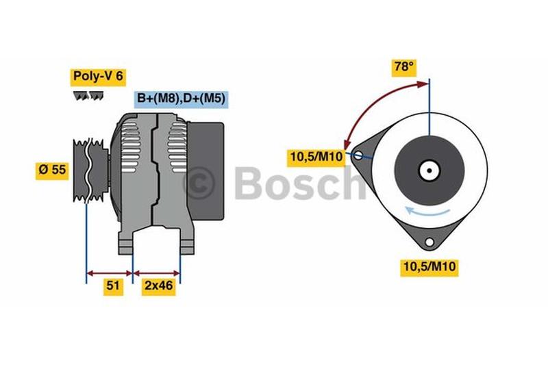 BOSCH 0-986-080-530