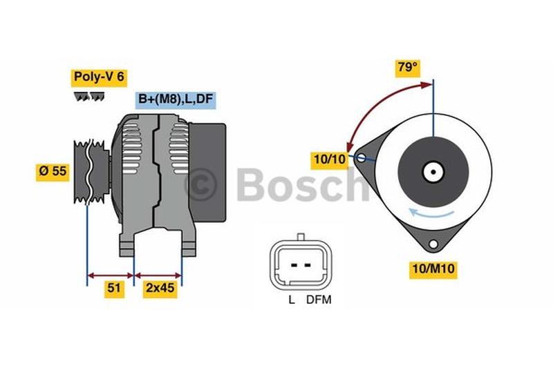 BOSCH 0-986-081-350