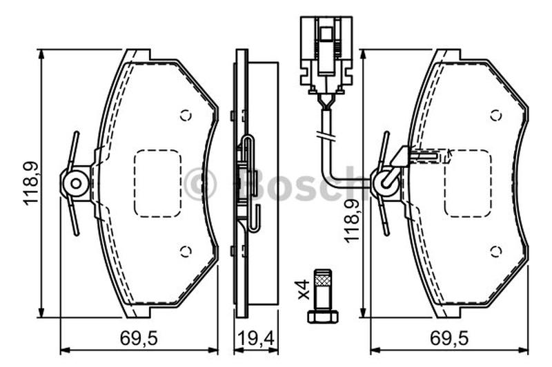 BOSCH 0-986-460-948