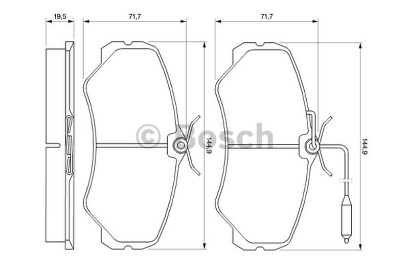 BOSCH 0-986-460-998