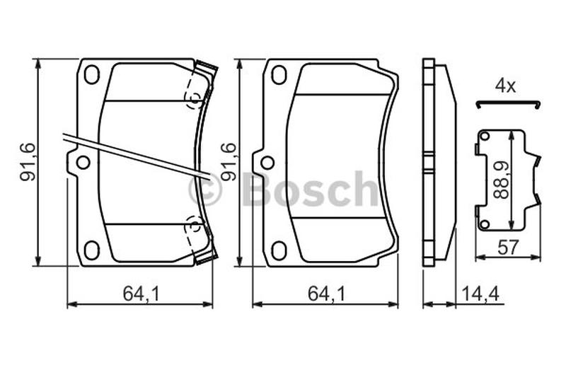 BOSCH 0-986-461-141-8