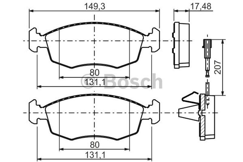 BOSCH 0-986-494-463-8