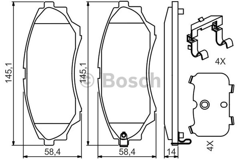 BOSCH 0-986-494-587-8