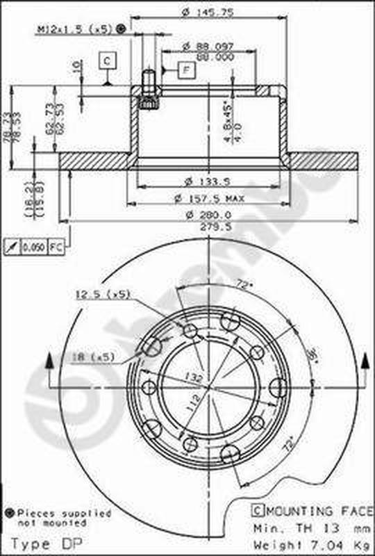BREMBO 08-3959-20