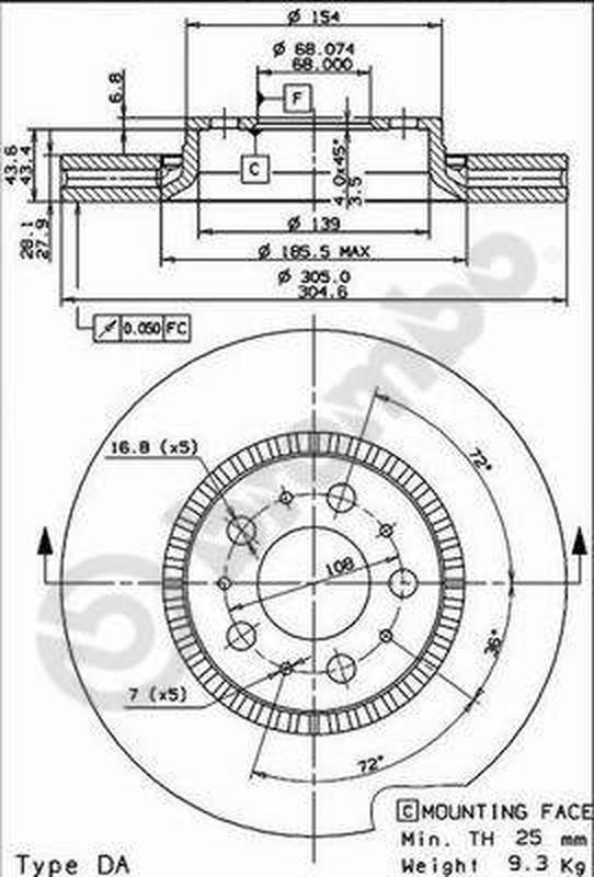 BREMBO 09-9130-75