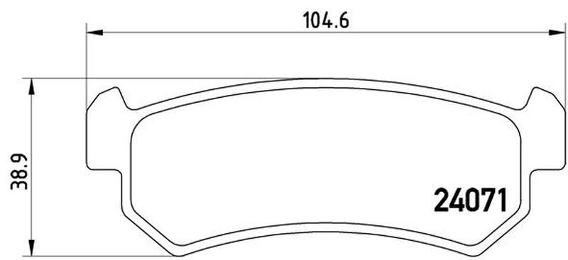 BREMBO P-10-001
