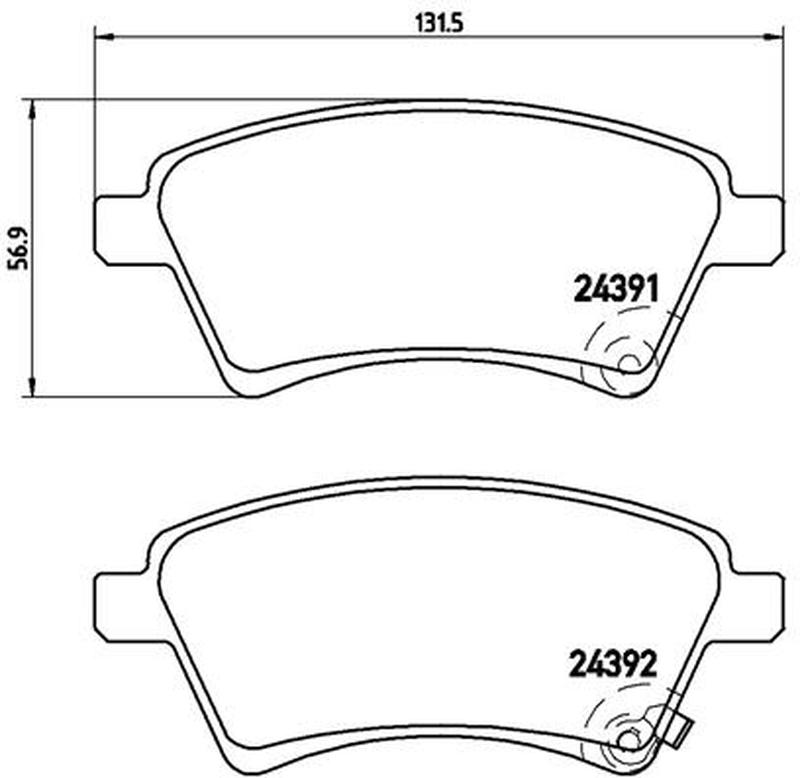 BREMBO P-23-105