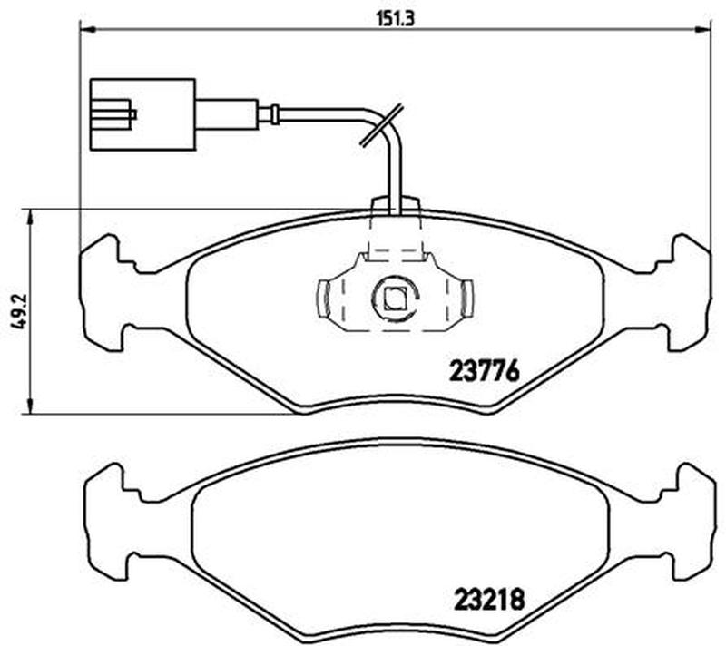 BREMBO P-23-122