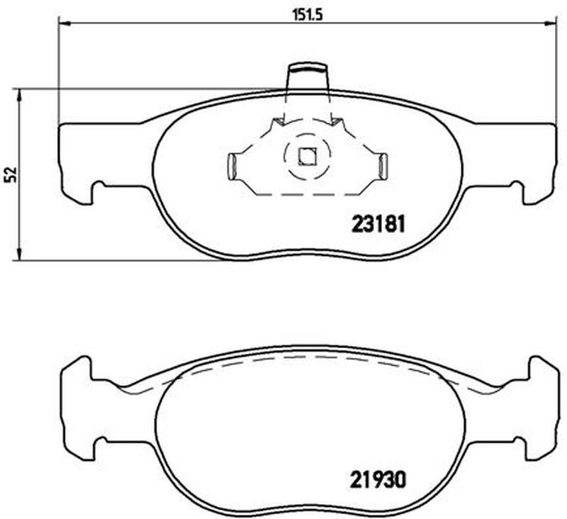 BREMBO P-23-125