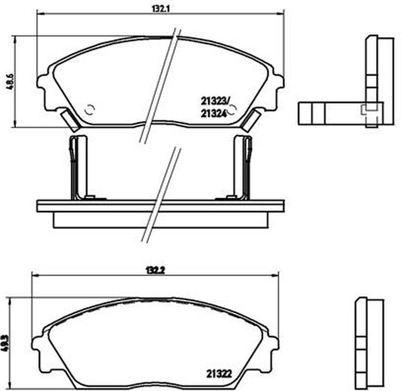 BREMBO P-28-016