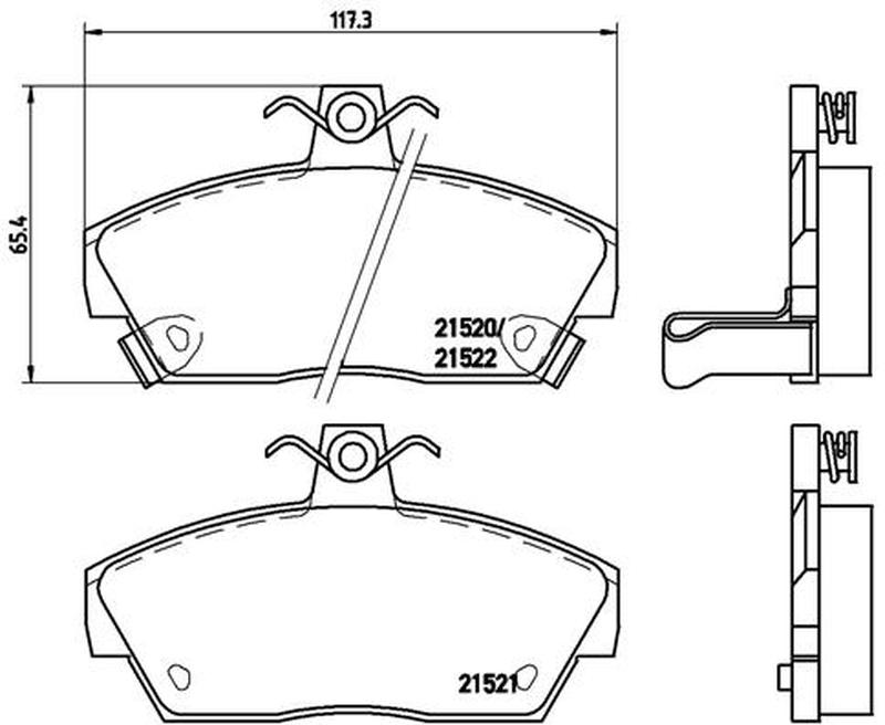 BREMBO P-28-019