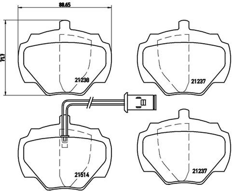 BREMBO P-44-003