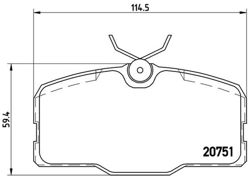 BREMBO P-50-006