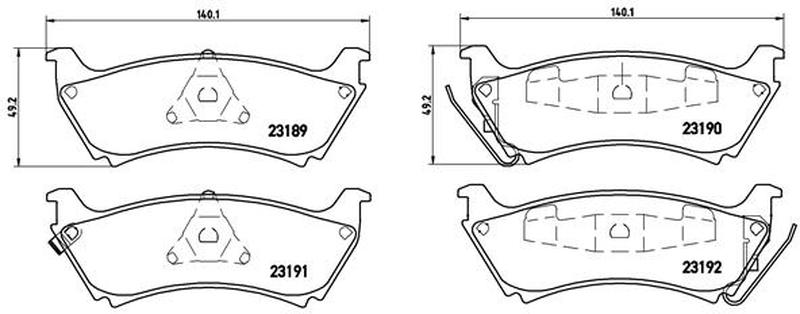 BREMBO P-50-040