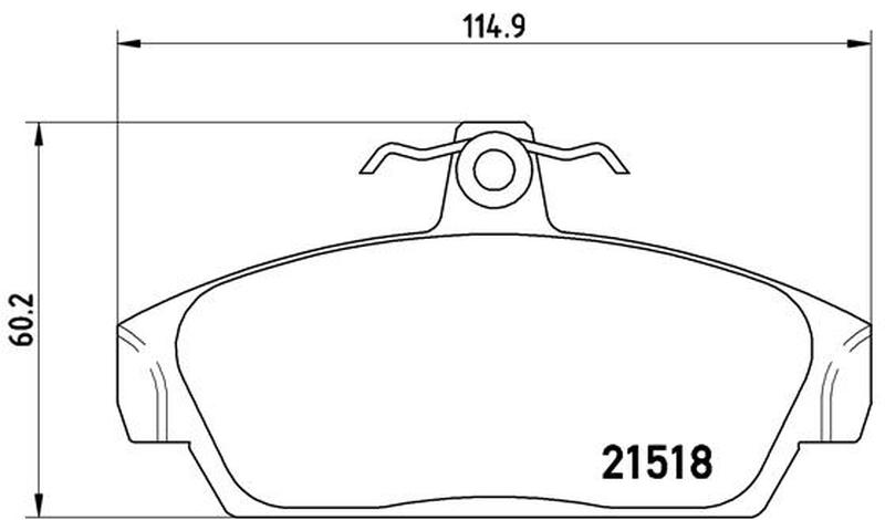 BREMBO P-52-015