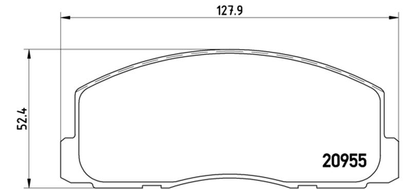 BREMBO P-54-006