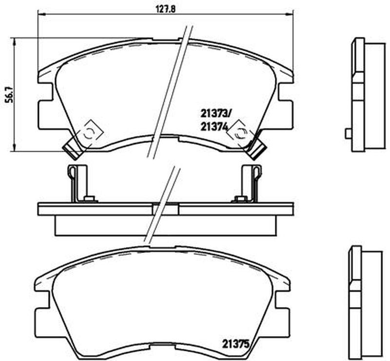 BREMBO P-54-008