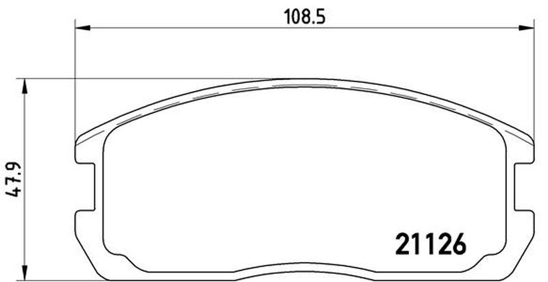 BREMBO P-54-009