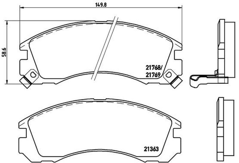 BREMBO P-54-017