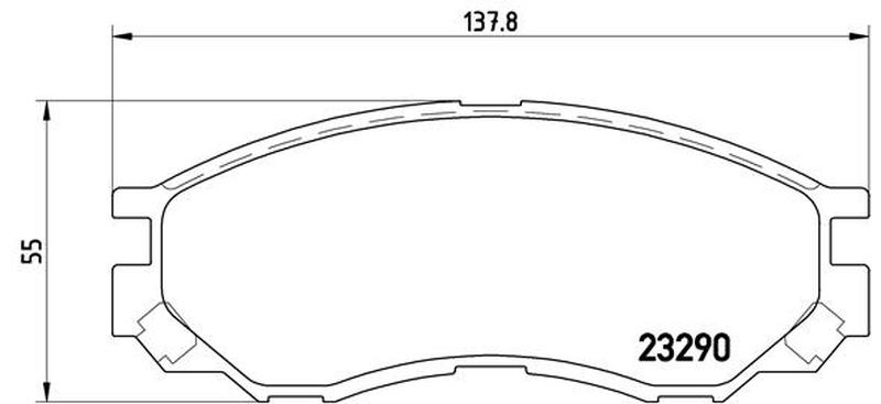 BREMBO P-54-020