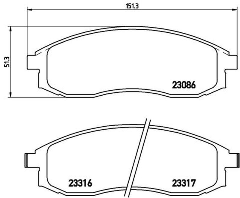 BREMBO P-54-032