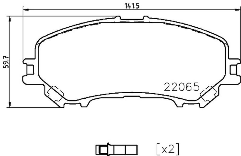 BREMBO P-56-099