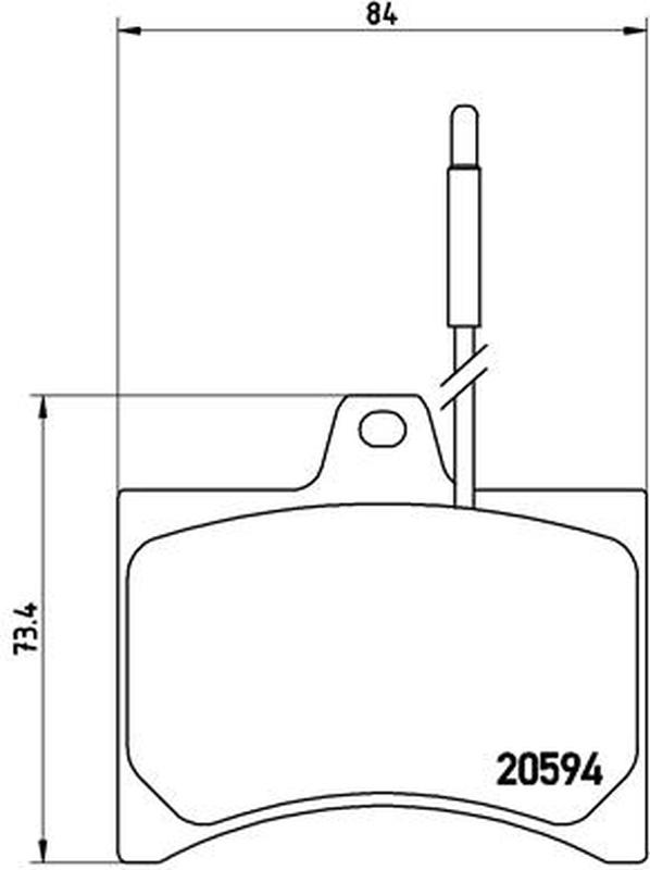 BREMBO P-61-007