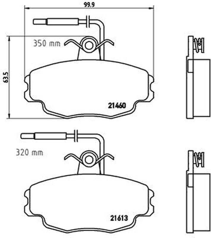 BREMBO P-61-043