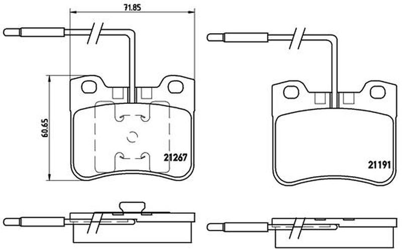 BREMBO P-61-047